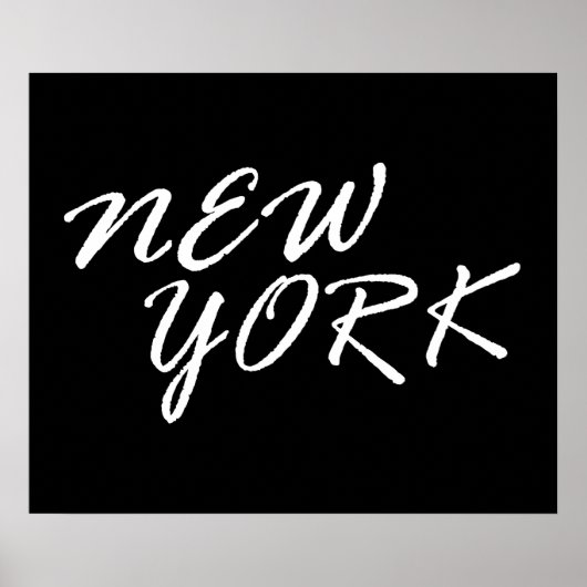 ニューヨーク ポスター (正面)