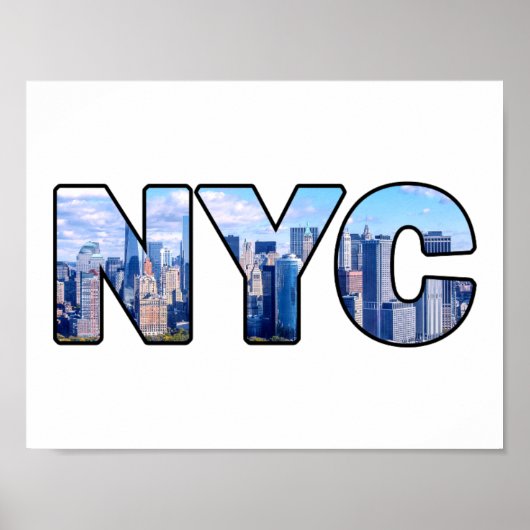 ニューヨーク ポスター (正面)