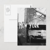 ニューヨーク ポストカード (正面/裏面)