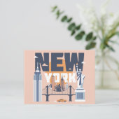 ニューヨーク ポストカード (スタンド正面)