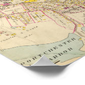 ニューヨーク，ポートチェスター ポスター (角)