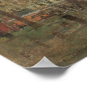 ニューヨーク、マディソン・スクエア、雨の日、ポール・コーニョー ポスター (角)