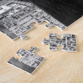 ニューヨーク,マンハッタンスカイライン ジグソーパズル (側面)