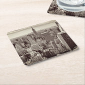 ニューヨーク,マンハッタン スクエアペーパーコースター (アングル)