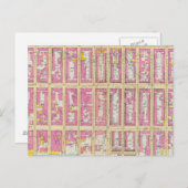 ニューヨーク，マンハッテン12 ポストカード (正面/裏面)