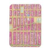 ニューヨーク，マンハッテン12 マグネット (縦)