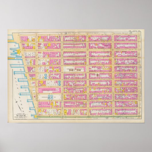 ニューヨーク，マンハッテン19 ポスター (正面)