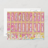 ニューヨーク，マンハッテン24 ポストカード (正面/裏面)