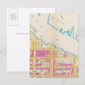 ニューヨーク，マンハッテン4 ポストカード (正面/裏面)