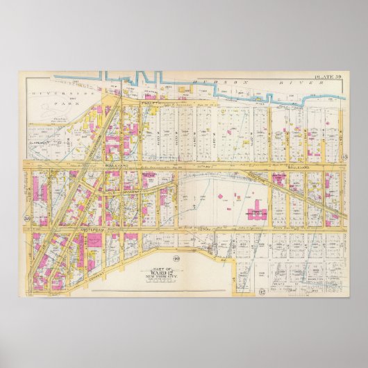 ニューヨーク，マンハッテン6 ポスター (正面)