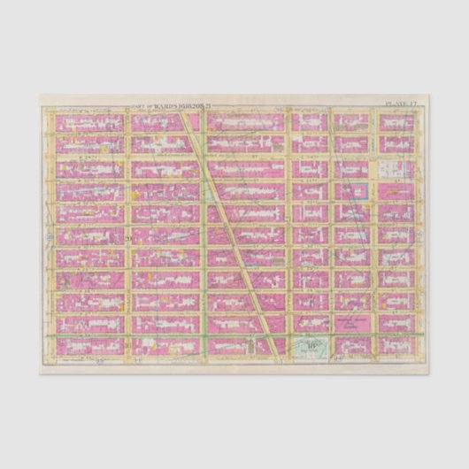 ニューヨーク，マンハッテン7 薄葉紙 (正面)