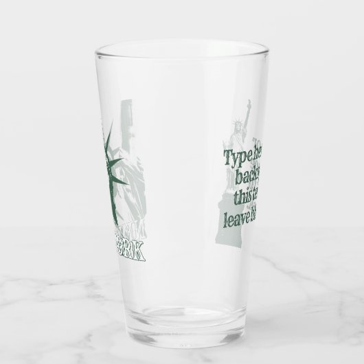 ニューヨーク メガネ オーダーメイド ニューヨーク お土産 タンブラーグラス (左)