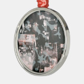 ニューヨーク メタルオーナメント (左)