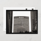 ニューヨーク・メットライフ ポストカード (正面/裏面)