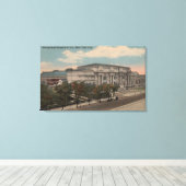 ニューヨーク – メトロポリタン美術館 キャンバスプリント (インサイチュ (ウッドフロア))