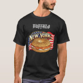 ニューヨーク メンズ ダークTシャツ Tシャツ (正面)