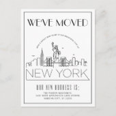 ニューヨーク モダンデコ | 住所変更 案内ポストカード (正面)