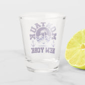 ニューヨーク，モントーク ショットグラス (裏面)