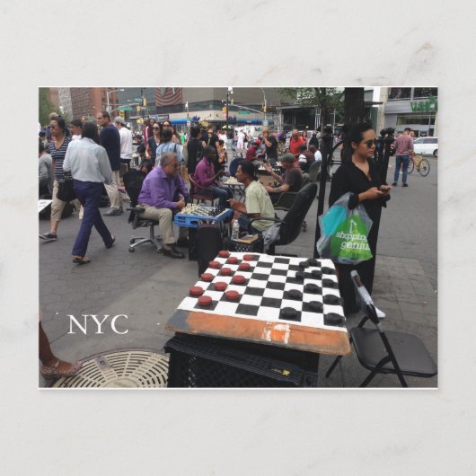 ニューヨーク・ユニオンスクエア ポストカード (正面)