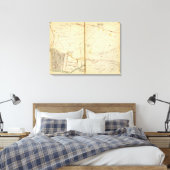 ニューヨーク,ヨンカーズ20 キャンバスプリント (インサイチュ (寝室))