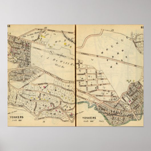 ニューヨーク，ヨンカーズ6 ポスター (正面)