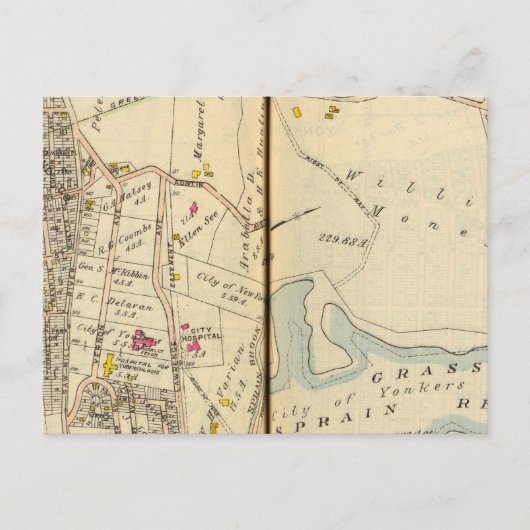 ニューヨーク,ヨンカーズ9 ポストカード (正面)