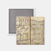 ニューヨーク，ヨンカーズ9 マグネット (正面/裏面)