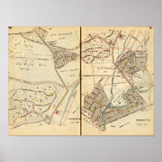 ニューヨーク，ヨンカーズ ポスター (正面)