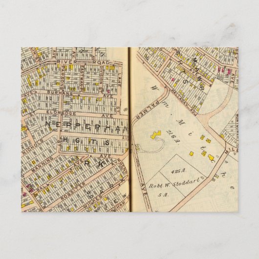 ニューヨーク，ヨンカーズ ポストカード (正面)