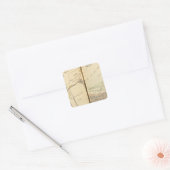 ニューヨーク，ヨーカー2 スクエアシール (封筒)