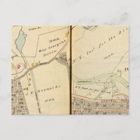 ニューヨーク，ヨーカー2 ポストカード (正面)