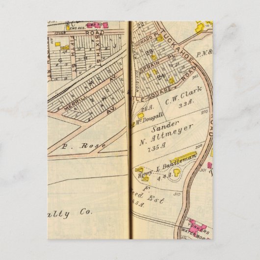 ニューヨーク，ヨーカー2 ポストカード (正面)