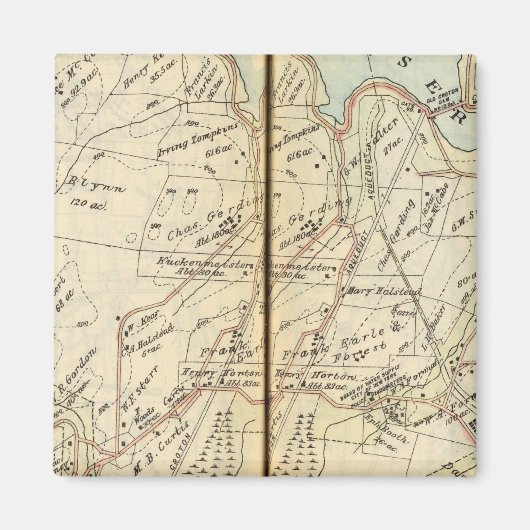 ニューヨーク，ヨークタウン マグネット (正面)