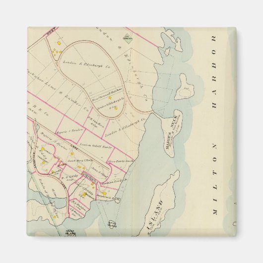 ニューヨーク，ライ マグネット (正面)