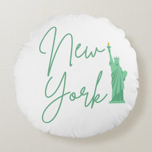 ニューヨーク ラウンドクッション (正面)
