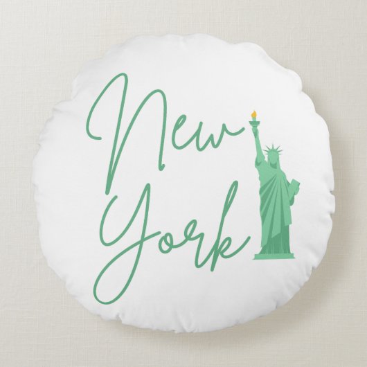 ニューヨーク ラウンドクッション (正面)