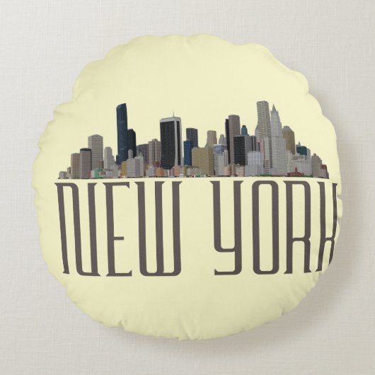 ニューヨーク ラウンドクッション (正面)