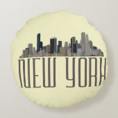 ニューヨーク ラウンドクッション (裏面)