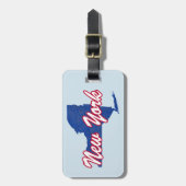 ニューヨーク ラゲッジタグ (正面縦)