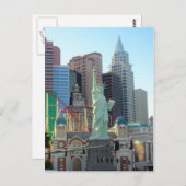 「ニューヨーク」ラスベガス， 2007 ポストカード (正面/裏面)