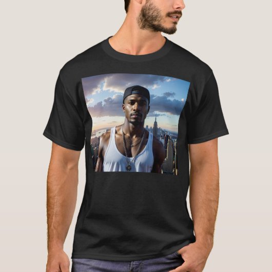 ニューヨーク - ラップスター Tシャツ (正面)