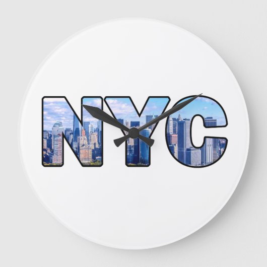 ニューヨーク ラージ壁時計 (正面)