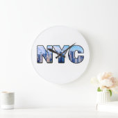 ニューヨーク ラージ壁時計 (ホーム)
