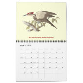 ニューヨーク・リトグラフの鳥 カレンダー (3月 2026)