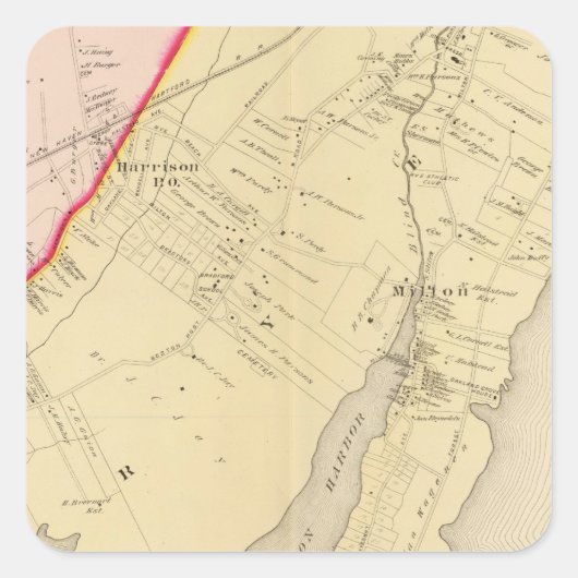 ニューヨーク，リリー，ハリソン2 スクエアシール (正面)