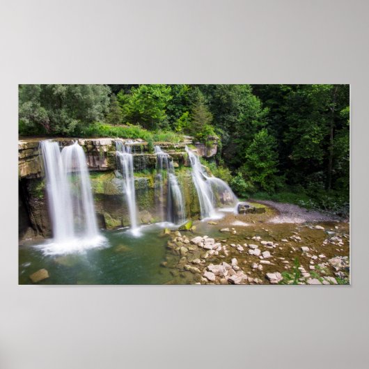 ニューヨーク，ルドロービル滝，ルドロービル ポスター (正面)