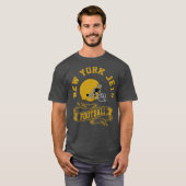 ニューヨーク レトロ ヘルメット Tシャツ (正面フル)