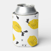 ニューヨーク・レモン：ヴィンテージ切り出し 缶クーラー (缶正面)