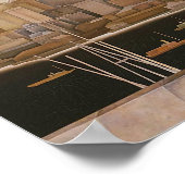 ニューヨーク，ロアーマンハッタンbyステファン・ヒルシュ， 1920 ポスター (角)