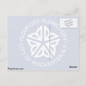 ニューヨーク,ロチェスター,統一された州 ポストカード (裏面)